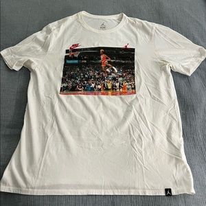 MICHAEL JORDAN WHITE TEE XL